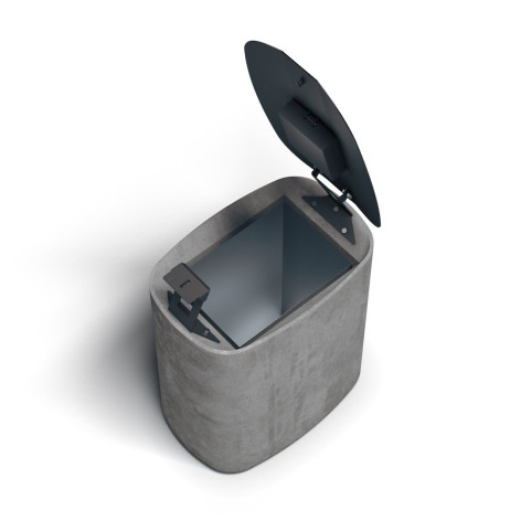 Бетонна урна U11 — масивна вандалостійка, для міського благоустрою