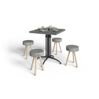 Стільниця з бетону квадратна 