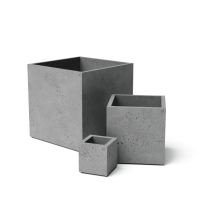 Бетонний вазон Куб M-XL